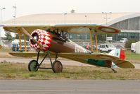 LX-NIE @ LFRN - Nieuport 28 C.1 Replica, Static display, Rennes-St Jacques airport (LFRN-RNS) Air show 2014 - by Yves-Q