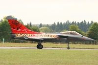 142 @ LFRN - French Air Force Dassault Rafale C, Taxiing to holding point rwy 10, Rennes-St Jacques airport (LFRN-RNS) Air show 2014 - by Yves-Q