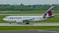 A7-AFE @ EDDL - Qatar Amiri Flight (Qatar Airways cs.), is here still on RWY 23L at Düsseldorf Int'l(EDDL) - by A. Gendorf