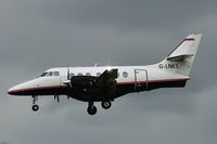 G-LNKS @ EGSH - Landing in a storm ! - by keithnewsome