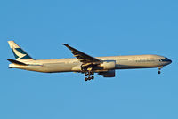 B-KQG @ EGLL - Boeing 777-367ER [42142] (Cathay Pacific Airways) Home~G 17/07/2014. On approach 27L. - by Ray Barber