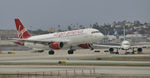 N626VA @ KLAX - Landing at LAX on 7R - by Todd Royer
