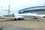 N585DW @ EGGW - parked at Luton - by Chris Hall