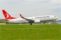 TC-JVG @ ELLX - Boeing 737-8F2 - by Jerzy Maciaszek