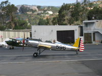 N53271 @ SZP - Ryan Aeronautical ST-3KR as PT-22, Kinner R5-540-1 160 Hp radial, landing roll Rwy 22 - by Doug Robertson