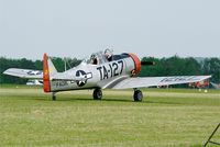 F-AZBE @ LFFQ - North American T-6C Texan, La Ferté-Alais Airfield (LFFQ) Air Show 2012 - by Yves-Q