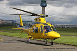 G-MEDX @ EGNX - Derbyshire, Leicestershire and Rutland Air ambulance - by Chris Hall