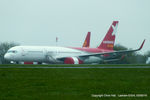 VQ-BHR @ EGHL - ex Nordwind Airlines Boeing 757-2Q8(WL) in storage at Lasham - by Chris Hall