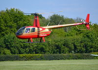 G-TCAL @ EGLD - Robinson R44 II at Denham. - by moxy