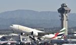 A6-EFH @ KLAX - Departing LAX - by Todd Royer