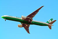 B-16716 @ EGLL - Boeing 777-35EER [32642] (EVA Airways) Home~G 19/08/2014. On approach 27R. - by Ray Barber