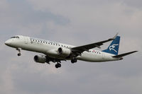 4O-AOC @ LOWG - Montenegro Airlines Embraer 195 @GRZ - by Stefan Mager
