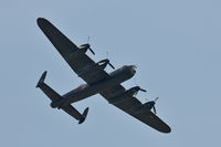 PA474 @ EGDY - Lancaster painted as 'Thumper Mk III' of No. 617 Sqn. displaying at RNAS Yeovilton Air Day 2013. - by Arjun Sarup