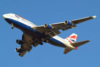 G-CIVY @ EGLL - Boeing 747-436 [28853] (British Airways) Home~G 31/01/2011. On approach 27R. - by Ray Barber