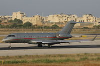 9H-VTC @ LMML - Bombardier BD-700 Global 5000 9H-VTC Vistajet - by Raymond Zammit