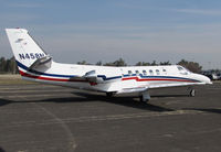 N458N @ KTLR - Eagle NW Air Cessna 550 @ Mefford Field (Tulare, CA) for 2014 International Ag Expo - by Steve Nation