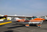 N2444X @ KTLR - Cessna 182H @ Mefford Field (Tulare, CA) - by Steve Nation