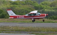 G-GCWS @ EGFH - Visiting Cessna Cardinal departing Runway 28.
Previously registered SE-CWS - by Roger Winser