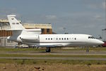 OE-IMI @ EGGW - 2001 Dassault Falcon 900EX, c/n: 087 at Luton - by Terry Fletcher