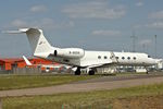 B-8259 @ EGGW - 2011 Gulfstream Aerospace Corp G.550, c/n: 5357 of Deer Jet at Luton - by Terry Fletcher