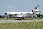 B-8210 @ EGGW - B-8210 (DEER JET), Dassault Falcon 2000S, c/n: 721 at Luton - by Terry Fletcher