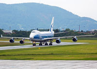 VQ-BHE @ LOWG - Cargo flight. - by Andreas Müller