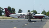 N913TC @ KRHV - A transient 2000 Piper Cherokee Turbo getting ready to depart Reid Hillview Airport, CA. - by Chris Leipelt