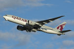 A7-BBC @ DFW - Qatar 777 departing DFW Airport - by Zane Adams