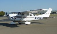 N369ME @ KRHV - A local 2000 Cessna 206H taxing back to the Discover Air hangar at Reid Hillview Airport, CA. - by Chris Leipelt