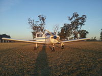 VH-UAQ @ YTEM - VH-UAQ at a private strip near Temora NSW - by Michael Greenhill