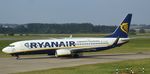 EI-EBX @ EGPH - Ryanair B737-8AS Taxiing to runway 06 - by Mike stanners