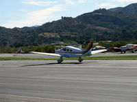 N2195M @ SZP - 1979 Piper PA-28-236 DAKOTA, Lycoming O-540-J3A5D 235 Hp, landing roll Rwy 04 - by Doug Robertson