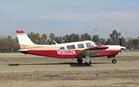 N9652K @ KTLR - privately-owned Piper PA-32R-300 from Marysville, CA @ Mefford Field (Tulare, CA) for the 2014 International Ag Expo - by Steve Nation