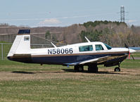 N58066 @ 12N - Spotted this very nice 1985 Mooney at Aeroflex Andover. - by Daniel L. Berek