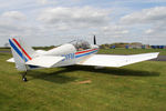 G-BYFM @ EGBR - Jodel DR-1050-M1 at The Real Aeroplane Company's Auster Fly-In, Breighton Airfield, May 4th 2015. - by Malcolm Clarke