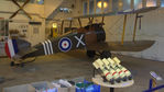 G-BZSC @ EGTH - 4. G-BZSC (D1851) This is the Shuttleworth Collection's Sopwith F.1 Camel - in the Workshop for Engine tests. - by Eric.Fishwick