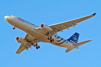 B-5949 @ EGLL - Airbus A330-243 [1537] (China Eastern Airlines) Home~G 16/05/2015. On approach 27R.. Skyteam colours. - by Ray Barber