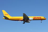 D-ALEH @ LMML - B757 D-ALEH DHL - by Raymond Zammit