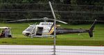 N6968A @ NONE - Eurocopter AS350 Astar on the infield at the Indianapolis Motor Speedway. - by Kreg Anderson