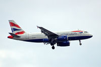 G-EUPV @ EGLL - Airbus A319-131 [1423] (British Airways) Home~G 14/05/2010. On approach 27L. - by Ray Barber