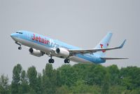 OO-JAQ @ LFPO - Boeing 737-8K5, Take off Rwy 24, Paris-Orly Airport (LFPO-ORY) - by Yves-Q