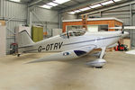 G-OTRV @ X5FB - Vans RV-6 at the opening of Fishburn Airfield's new clubhouse, May 16th 2015. - by Malcolm Clarke