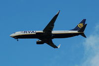 EI-ENW @ EGCC - Rynair Boeing 737-8AS EI-ENW on approach to Manchester Airport. - by David Burrell