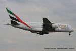 A6-EDU @ EGLL - Emirates - by Chris Hall