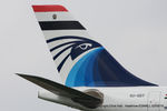 SU-GDT @ EGLL - Egypt Air - by Chris Hall