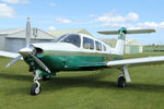 G-BONC @ X5FB - Piper PA-28RT-201 Arrow IV at Fishburn Airfield UK, May 30th 2015. - by Malcolm Clarke