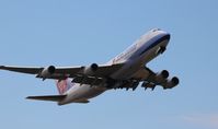 B-18719 @ KSEA - Boeing 747-400F - by Mark Pasqualino