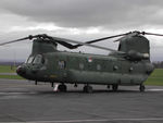 D-102 @ CAX - CH-47D Chinook, callsign Omega, of 298 Squadron Defence Helicopter Command seen at Carlisle in the Spring of 2007. - by Peter Nicholson