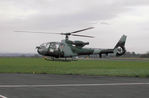 XX385 @ CAX - Gazelle AH.1, callsign Army Air 640, of 7 Squadron on a visit to Carlisle in April 2005. - by Peter Nicholson