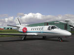 G-IKOS @ CAX - This Cessna 550 Citation Bravo visited Carlisle in the Summer of 2004. - by Peter Nicholson